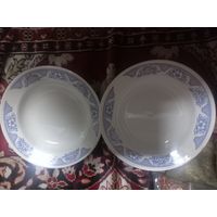 Тарелки ЗИК Конаково 60-е красивая винтаж