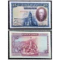 25 песет Испания 1928 г.