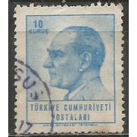 Турция. Кемаль Ататюрк. Первый Президент. 1964г. Mi#1931.