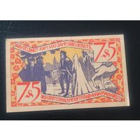 Нотгельд 75 пфеннигов