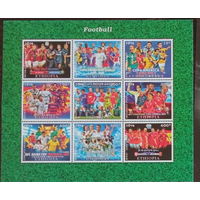 БЛОК ФУТБОЛ  ЧЕМПИОНАТ МИРА СПОРТ    MNH