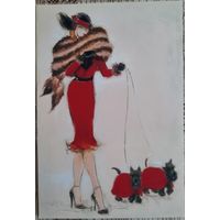 Сюжетная открытка. Карен Дюпре (Karen Dupre). Россия.