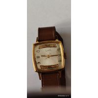 Часы Луч позолота редкий цыферблат