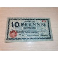 10 пфеннигов 1917 года, Кёльн, Германия.