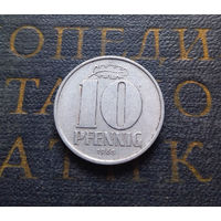 10 пфеннигов 1965 (A) Германия ГДР #10