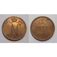 1 пенни 1907