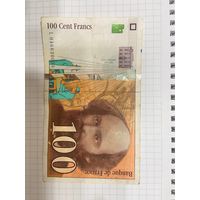 Франция 100 франков 1998 банкнота