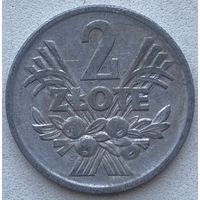 Польша 2 злотых 1974 г.
