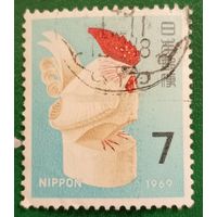 Япония 1969. Год петуха по восточному календарю