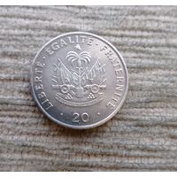 Werty71 Гаити 20 сантимов 1991