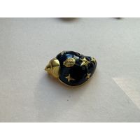 Брошь Кулон Ракушка эмаль Германия винтаж