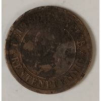 2 пфеннига 1920х, без чистки