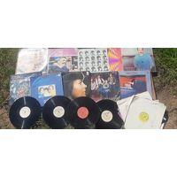 Пластинки зарубежные и советские