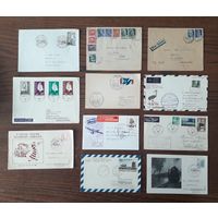 Международные отправления 40-60-80-е гг. Одним лотом с 1р.