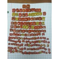 Радиодетали, конденсаторы КМ, общий вес на фото