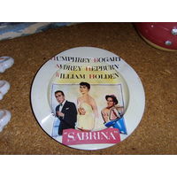 Пепельница Sabrina Одри Хепберн . Реклама фильма