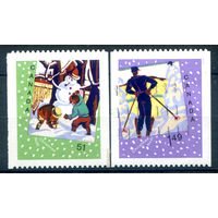Канада - 2006г. - Рождество - 2 марки - гашёные. #3-WB-98-B-2