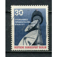 Западный Берлин - 1971 - Международная выставка электроники - [Mi. 391] - полная серия - 1 марка. Гашеная.  (LOT HA19)-T3P1