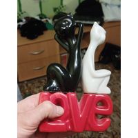 2 кота,керамика