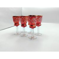 Рюмка на ножке. 6 шт.