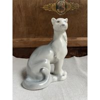 Фарфоровая статуэтка "ПУМА", СССР, ЗХК Полонне