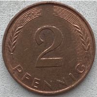 Германия 2 пфеннига 1995 г. F
