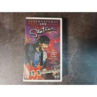 VHS Santana - Supernatural Live Carlos Santana, новая, не вскрыта NTSC-J