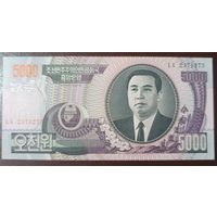 5000 вон 2006 года - КНДР - UNC