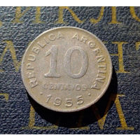 10 сентаво 1955 Аргентина #01
