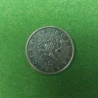 Чехия 1 крона 2006г. 01.008