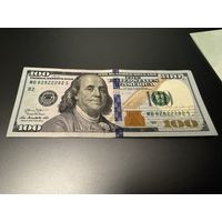 100 ДОЛЛАРОВ США КРАСИВЫЙ НОМЕР РЕДКИЙ 82822282
