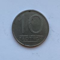 10 злотых 1987 Польша