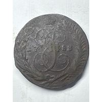 5 копеек 1788 год, СПМ, перечекан