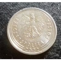 1 злотый, Польша 2022 г.
