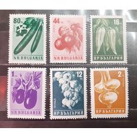 Болгария. 1958 год. Флора. Овощи (1578)