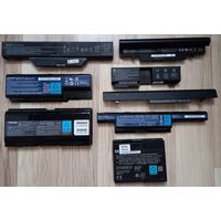 Батареи аккумуляторы для ноутбуков 8 штук