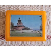 Шкатулка, ретро СССР,  пластик.