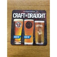 Подставка под пиво Wetherspoon /Великобритания/
