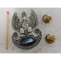 Знак ПНР. Нагрудный знак Польской армии. тяжёлый, винты