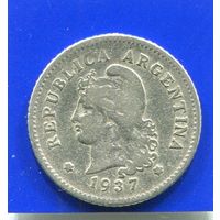Аргентина 10 сентаво 1937