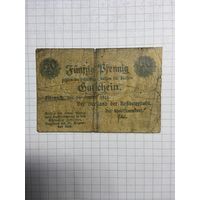 Нотгельд 50 пфеннигов 1921 год. -2112