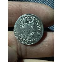 3 гроша 1580 Стефан Баторий! Вильно! В качестве!