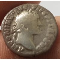 13 Римская империя .Антоний Пий (138-161) денарий.серебро.140-143 Рим