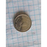 5 пенсов острова Джерси Великобритания
