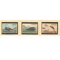 Норфолк-1982 (Мих.286-288) , ** , Морская фауна, Киты(полная серия),