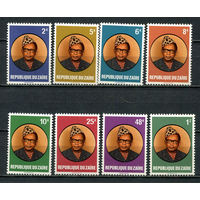 Конго (Заир) - 1978 - Президент Мобуту - [Mi. 570-577] - полная серия - 8 марок. MNH.  (Лот 16Ji)-TG2P32
