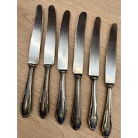 6 столовых довоенных ножей Solingen