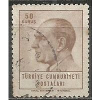 Турция. Кемаль Ататюрк. Первый Президент. 1964г. Mi#1933.
