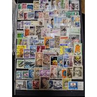 Свыше 300 гашенных марок мира