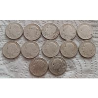 2 злотых 1932, 1933, 1934